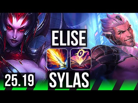 ELISE vs SYLAS (JGL) | 7/1/6, Dominating | KR Master | 25.19