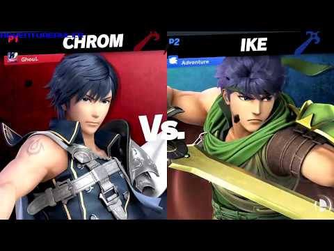 Chrom (GhouL) vs Ike (Adventure) - SMASH ULTIMATE #SSBU