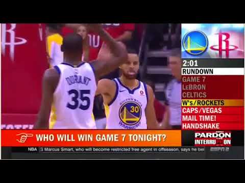 Pardon the Interruption Today 05/28/2018