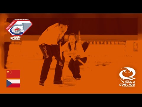 China v Czech Republic - round robin - World Mixed Doubles Curling Championship 2019