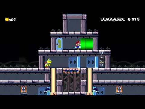 King Boo's Mystery Mansion ⚡️ by bruhhhhhh ⚡️ SUPER MARIO MAKER Raw GAMEPLAY