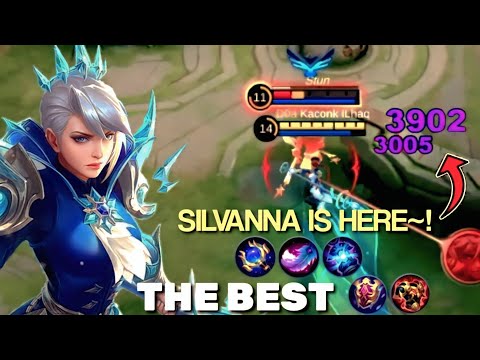 SILVANNA Is Finally Here! Easy Win With This Silvanna Best Build 2022 | MLBB