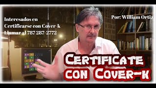 Cómo Certificarte con Cover-k