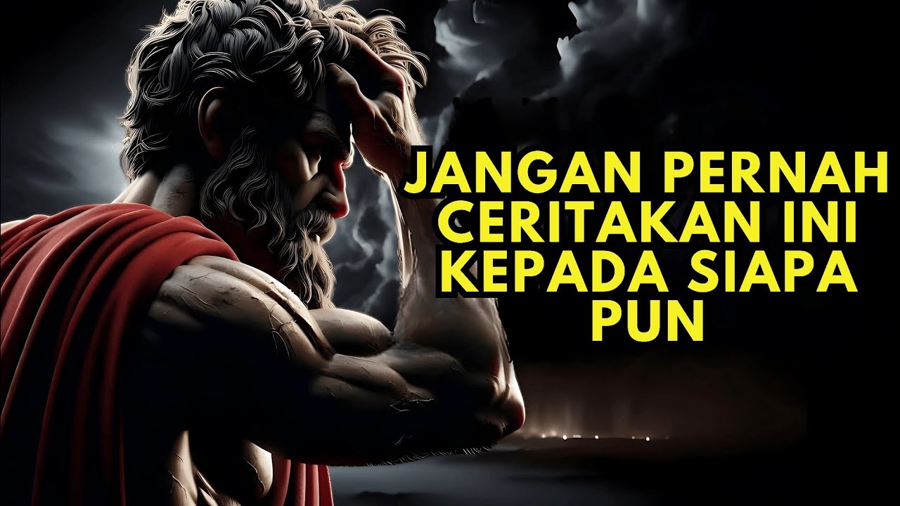 15 Hal Tentang Dirimu yang Tidak Boleh Kamu Ceritakan Kepada Siapapun | Filsafat Stoikisme