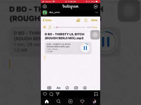DBO YMM - Thirsty Lil Bitch preview