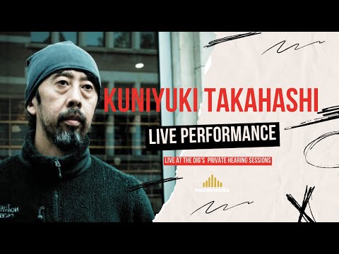 Kuniyuki Takahashi live performance at The Dig's Private Hearing Sessions | housenamba