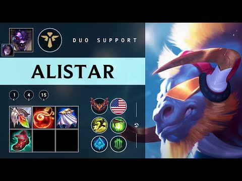 Alistar Support vs Janna - NA Grandmaster Patch 25.22