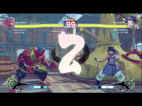 SSF4: Wildcat (Hakan) VS BIGDAMUL (Makoto)