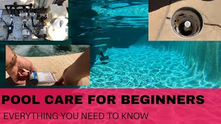 Pool Care for Beginners- How to clean and maintain your pool