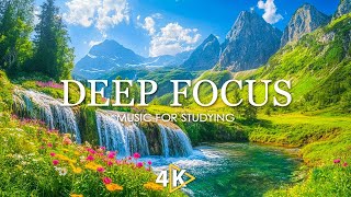 Deep Focus Music To Improve Concentration - 12 Hours of Ambient Study Music to Concentrate #830