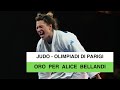 Judo Olimpiadi Parigi Alice Bellandi Regala Un Oro Olimpico All Italia Dopo 8 Anni