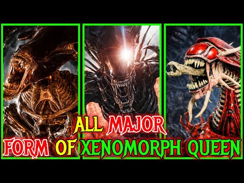 Every Terrifying Major Form of Xenomorph Queen