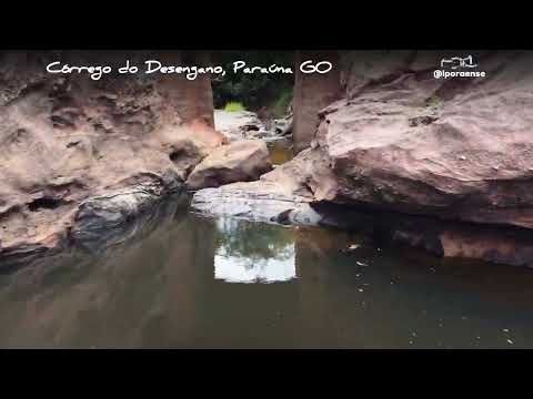 PARAÚNA GOIÁS, PROJETO VISÃO AÉREA - CORREGO DO DESENGANO.