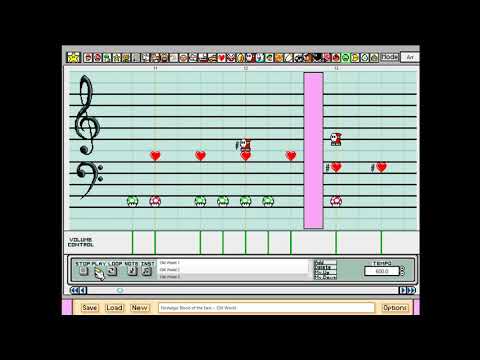 Nostalgic Blood of the East ~ Old World (IN) - Mario Paint Composer