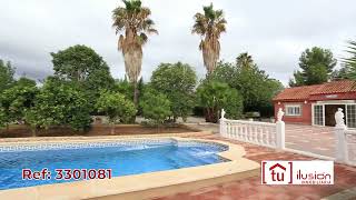 3301081. Chalet con preciosa parcela en venta en Villamarxant
