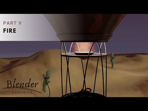 Fire Simulation Blender Tutorial - Part V