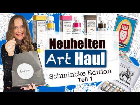 ✨ ART HAUL✨| Die BESTEN Schmincke Neuheiten EVER!!