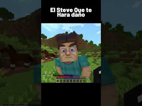 El steve grotesque si puede hacerte daño #minecraft #shorts #steve #edit