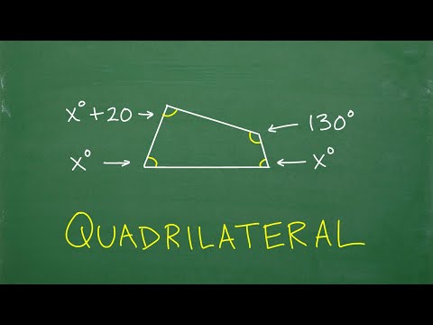 How many degrees are the angles of the Quadrilateral