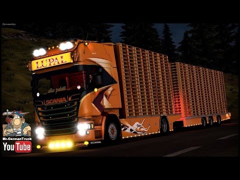 [ETS2 v1.24] Scania Lupal v2.0 + Cabin DLC