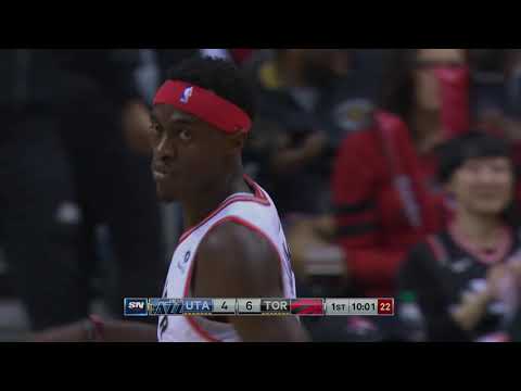 Raptors Highlights: Siakam Throw-Down - January 1, 2019