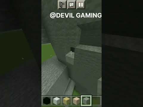 DEVIL GAMING - #minecraft statue of cartoon 1 to💯 #shorts