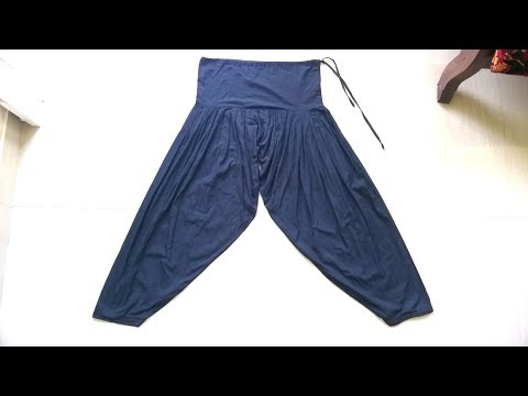 Patiala pant cutting and stitching easy method   full video Video