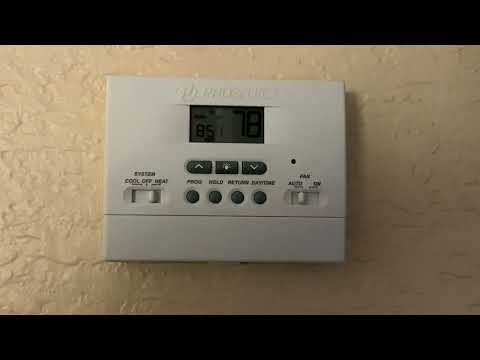 Proselect thermostat set the temperature