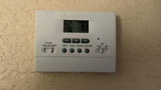 Proselect thermostat set the temperature