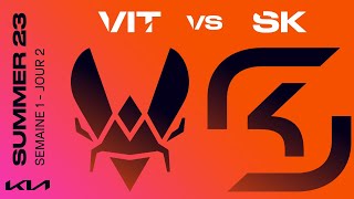 LEC Summer Split 2023 - W1D2 - VIT vs SK