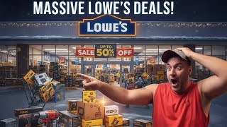 I've NEVER Seen Deals Like This at Lowe's! 🤯 MASSIVE Tool Price Drops (Save $180+ on Kits!)