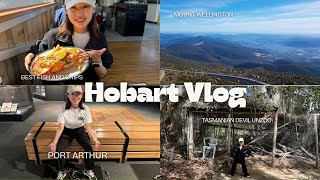 Hobart Vlog| Best Fish and Chips Restaurant | Tasmanian Devil Unzoo | Port Arthur | Mount Wellington