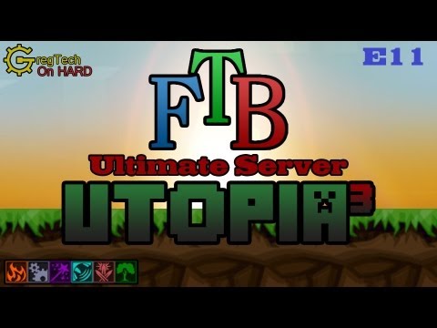 FTB Ultimate: Utopia³ E11 - Mystcraft Enderman Farm