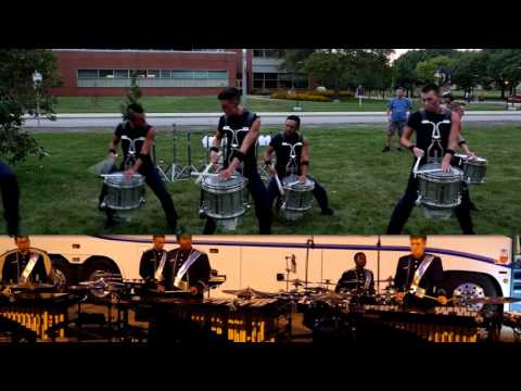 (Hybrid) Bluecoats 2015 Percussion - Feature and Closer