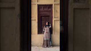 Grey Adda Work Raw Silk Sharara - Video 1