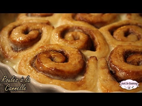 Recette des Roulés à la Cannelle ou Cinnamon Rollls