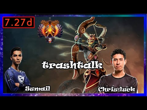 Sumail y Chris luck se insultan | trashtalk |