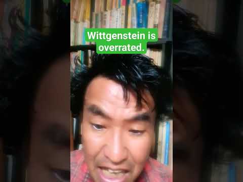 Wittegenstein is overrated. #japan #english #philosophy