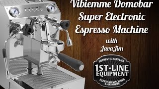 Usage: VBM Domobar Super HX Electronic Espresso Machine (old style)