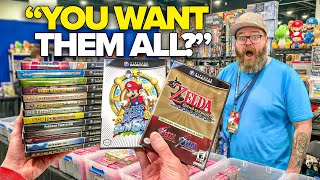 Buying Every Gamecube Game I Can Find At A Game Convention