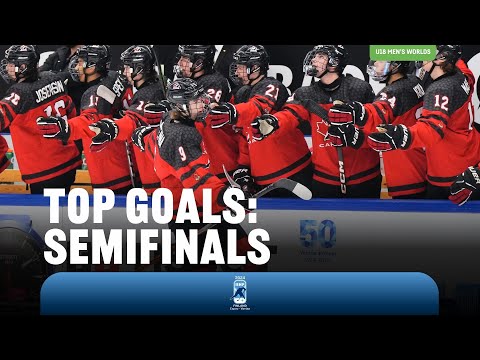 Хоккей TOP 5 Goals: Semifinals | 2024 #U18MensWorlds