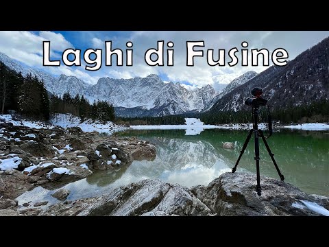 Photography at Laghi di Fusine - Mangart - Italy - 4K