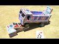 How To Make Matchbox Lorry Truck At Home DIY Matchbox Toy Truck Using Dc Motor Mini Truck