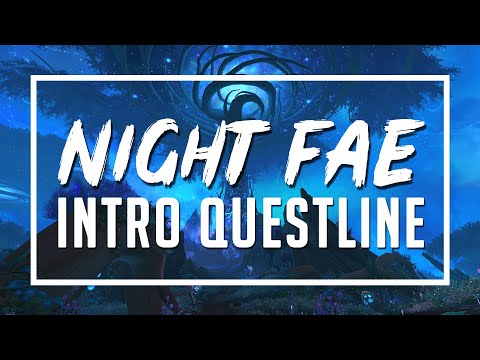 Night Fae Covenant Intro [Shadowlands Beta]