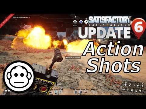 Satisfactory - Update 6 - Action Shots from slug hunt