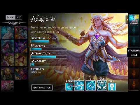 Adagio's Voice Lines 4K