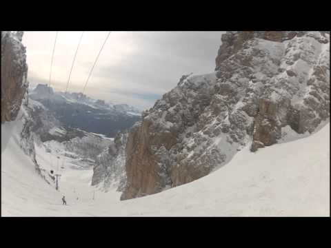 Monte Cristallo ski Dolomity 2013
