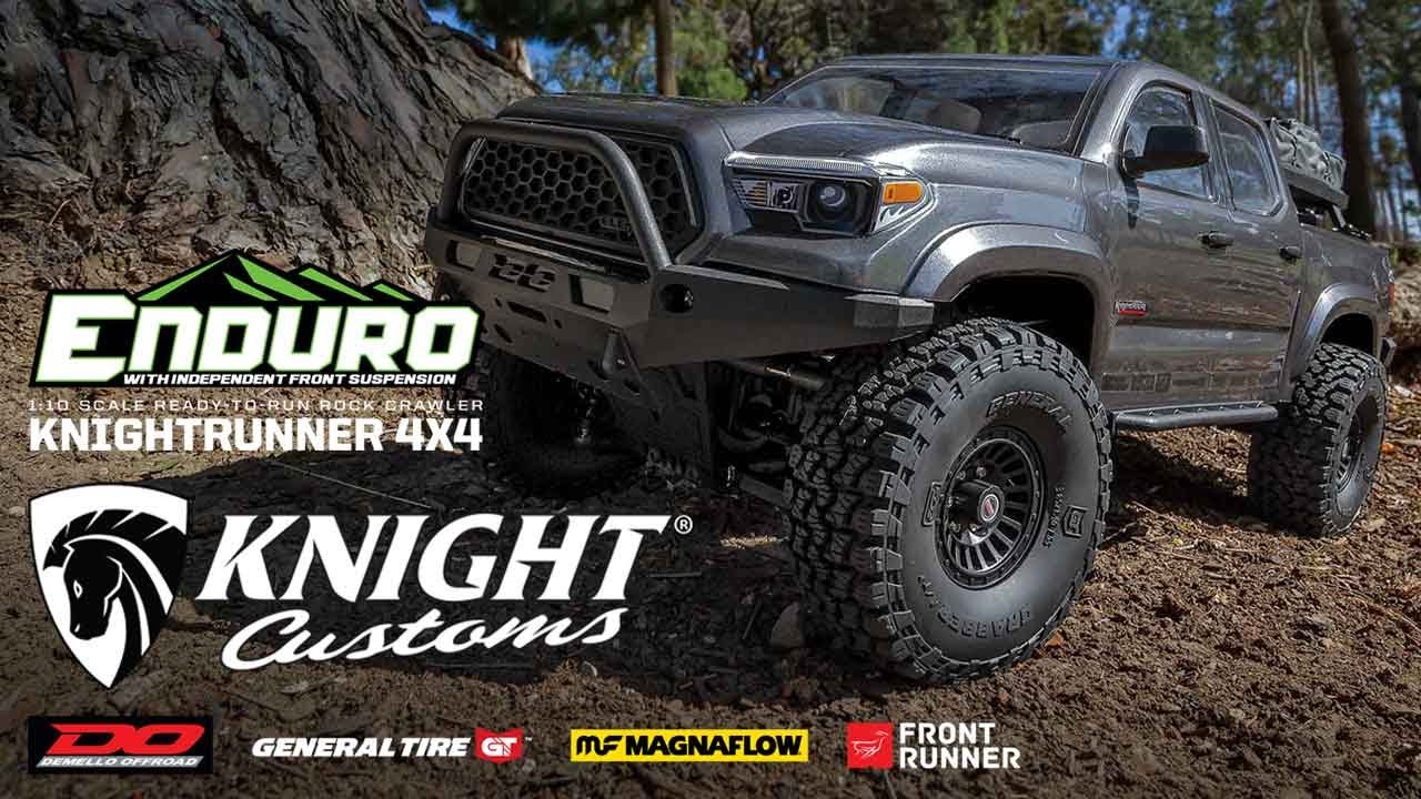 RC auto Element RC Enduro Knightrunner Trail Truck RTR, sivá