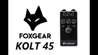 Video thumbnail for Foxgear Kolt 45   amp in the stompbox   Another Guitar Channel by Another Guitar Channel