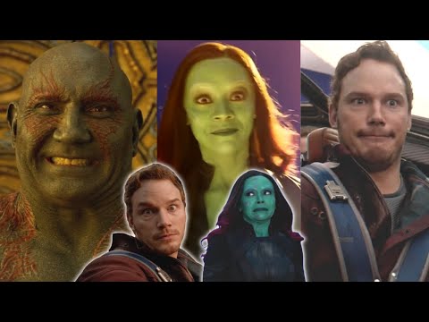 Guardians of The Galaxy 1 & 2 Funny Behind the scenes